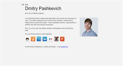 Desktop Screenshot of dpashk.com